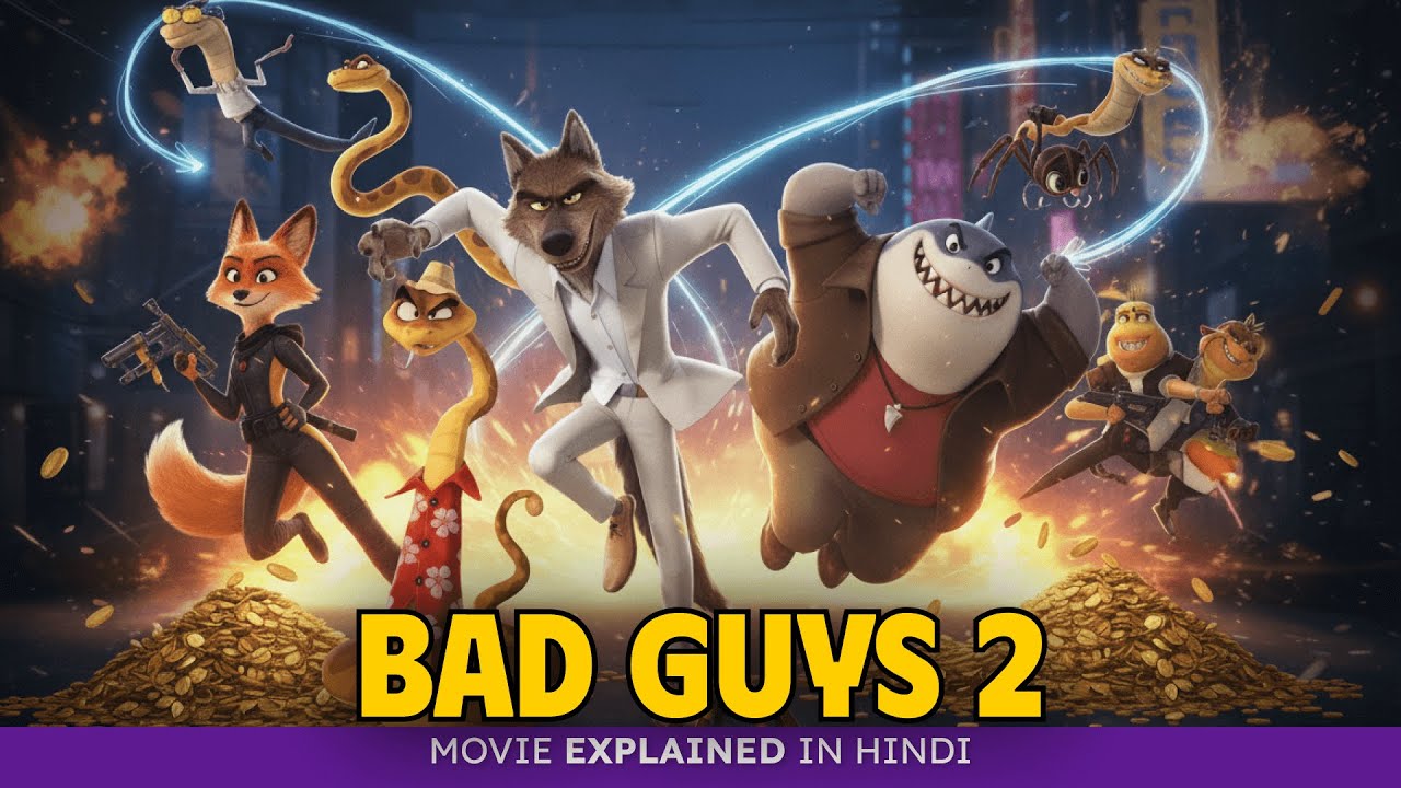 The Bad Guys 2 (2025) Hindi Dubbed Movie